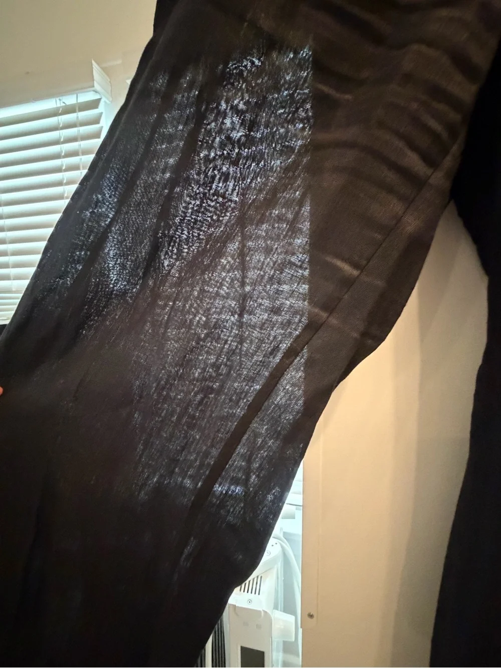 Zara Sheer linen pants